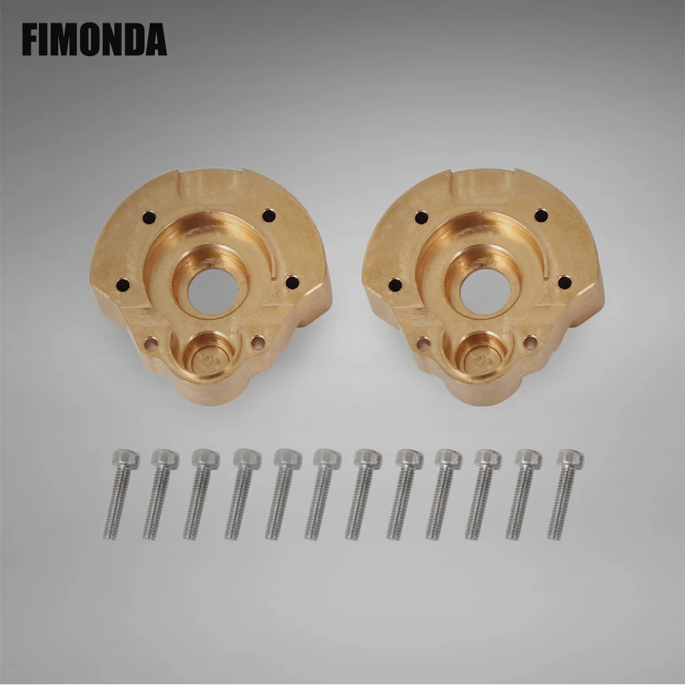 FIMONDA Тяжелая латунь внешняя фотокамера противовес для 1/10 RC Crawler Redcat GEN8