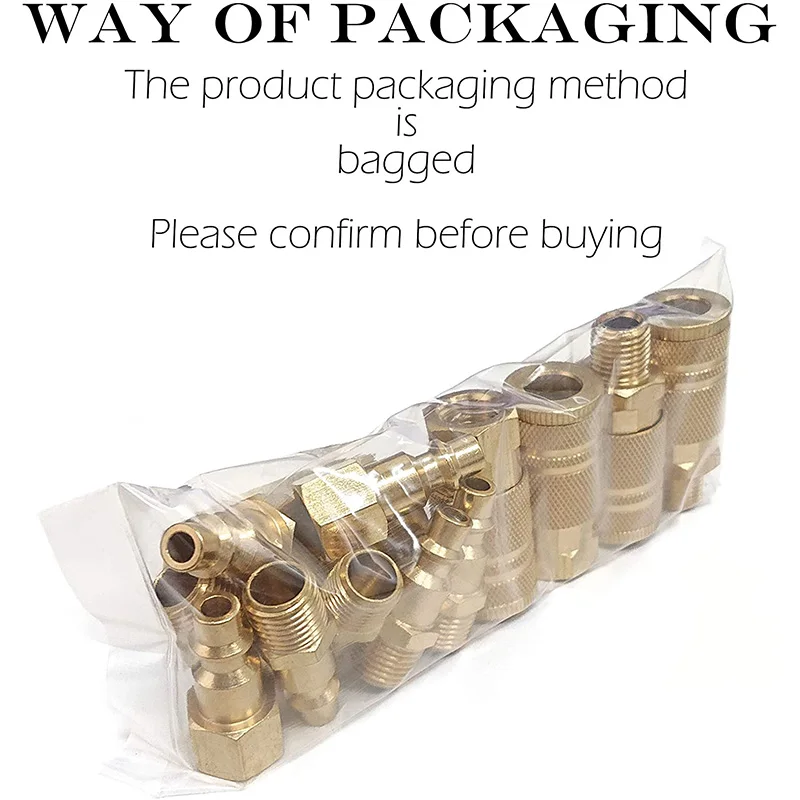 Комплект соединителей и вилок Промышленный Тип D 1/4 дюйма NPT комплект фитингов из