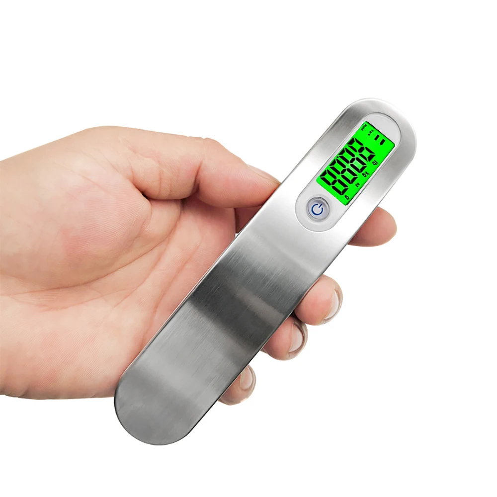 Vastar, 50 кг, цифровые весы для багажа, 10 г, портативные электронные весы, весы, чемодан для путешествий, Висячие весы с крючком