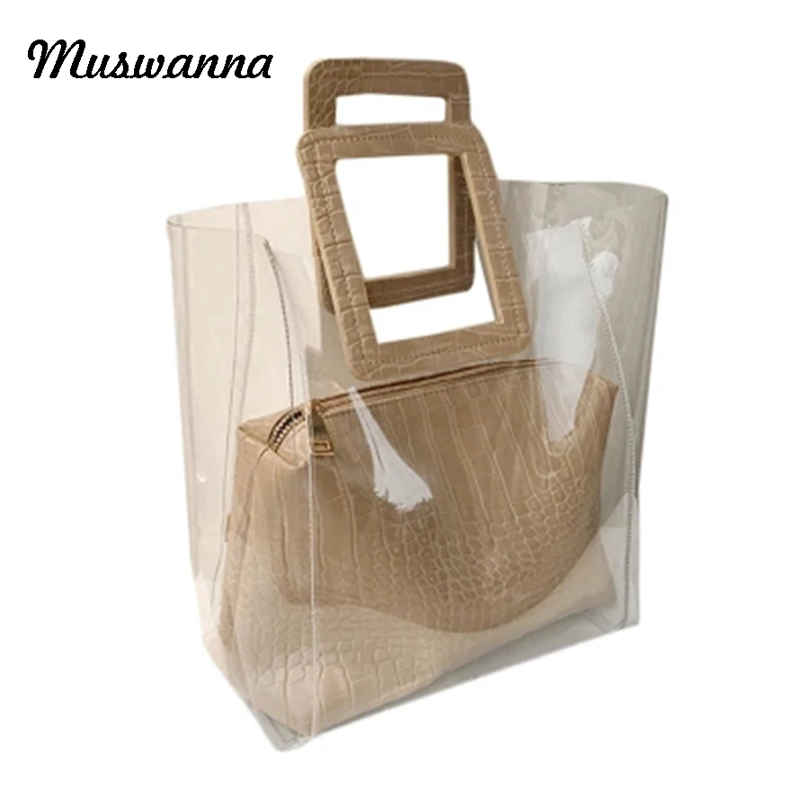Прозрачные женские сумки из крокодиловой кожи дизайнерские Роскошные сумочки