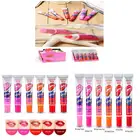 Романтичная отшелушивающая помада, блеск для губ, пленка, волшебный стойкий татуаж губ макияж, тинт для губ SEC88