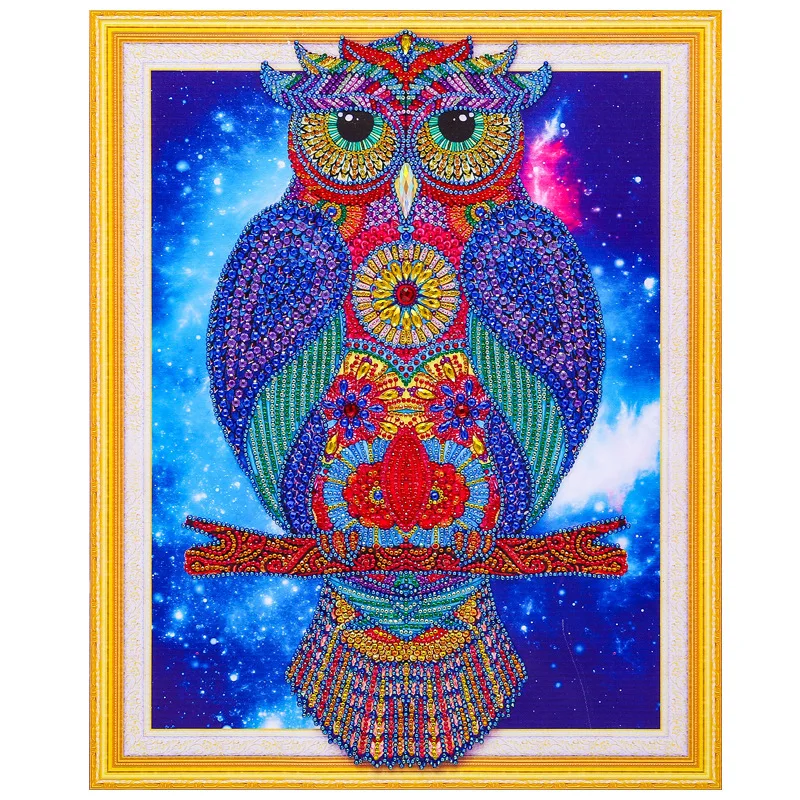 5d алмазная картина животное маленькая мультяшная Сова палка дрель крестиком