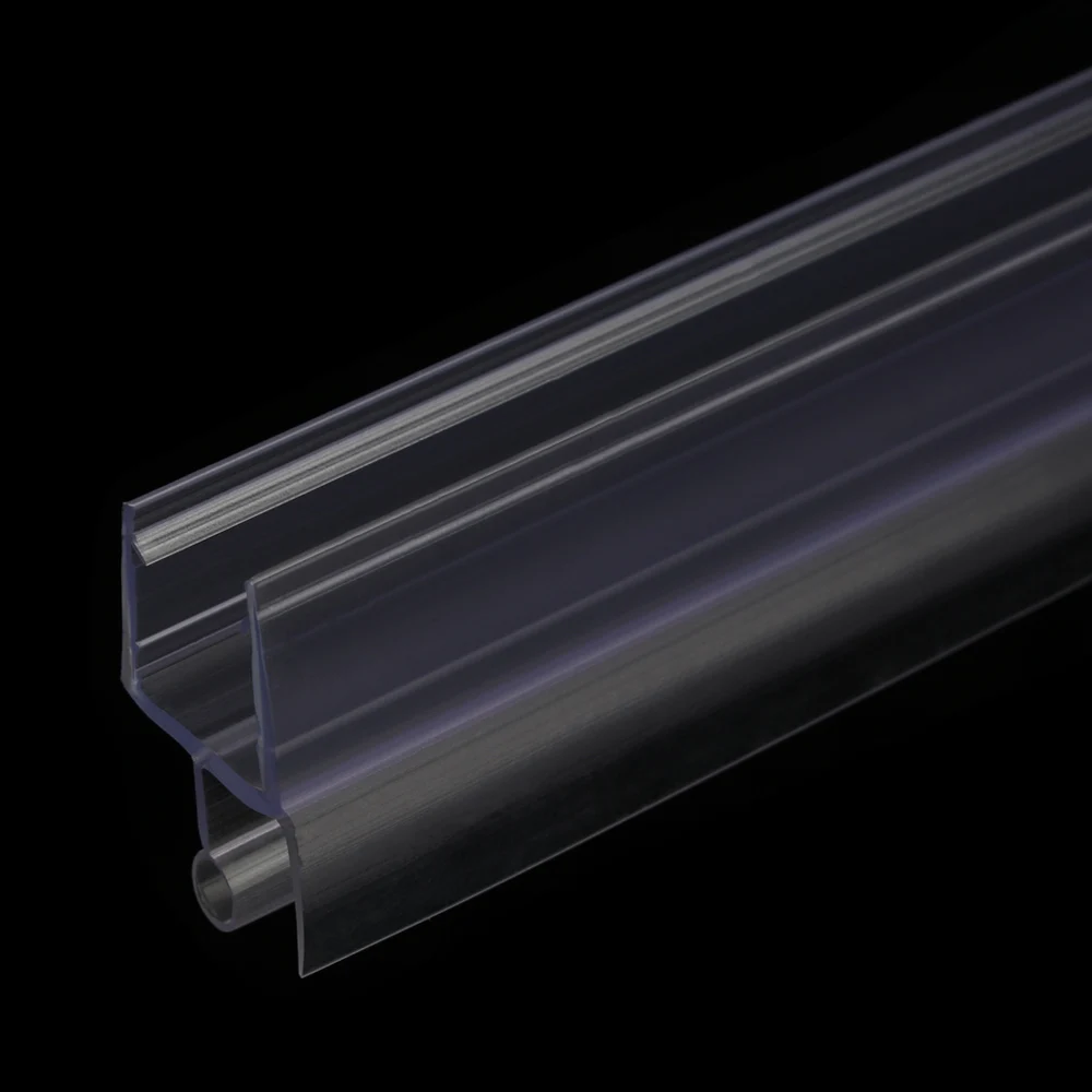 1pc Window Door Weatherstrip Bath Shower Screen Seal Strip of 50cm 4 to 12mm Gap Glass Fixture Accessories |