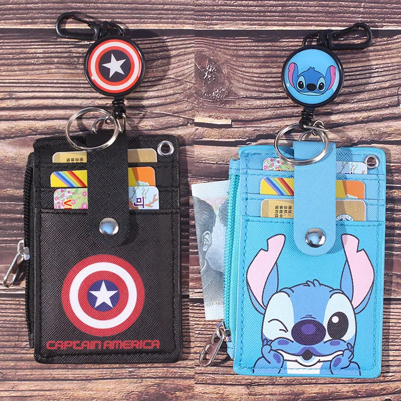 Чехол для ключей из ПУ кожи с изображением Микки Мауса|Игровые фигурки и