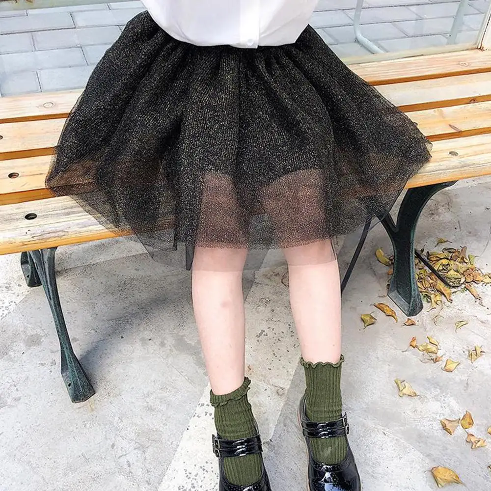 Детская Юбка для танцев девочек Мини юбка пачка комплект детской одежды из трех