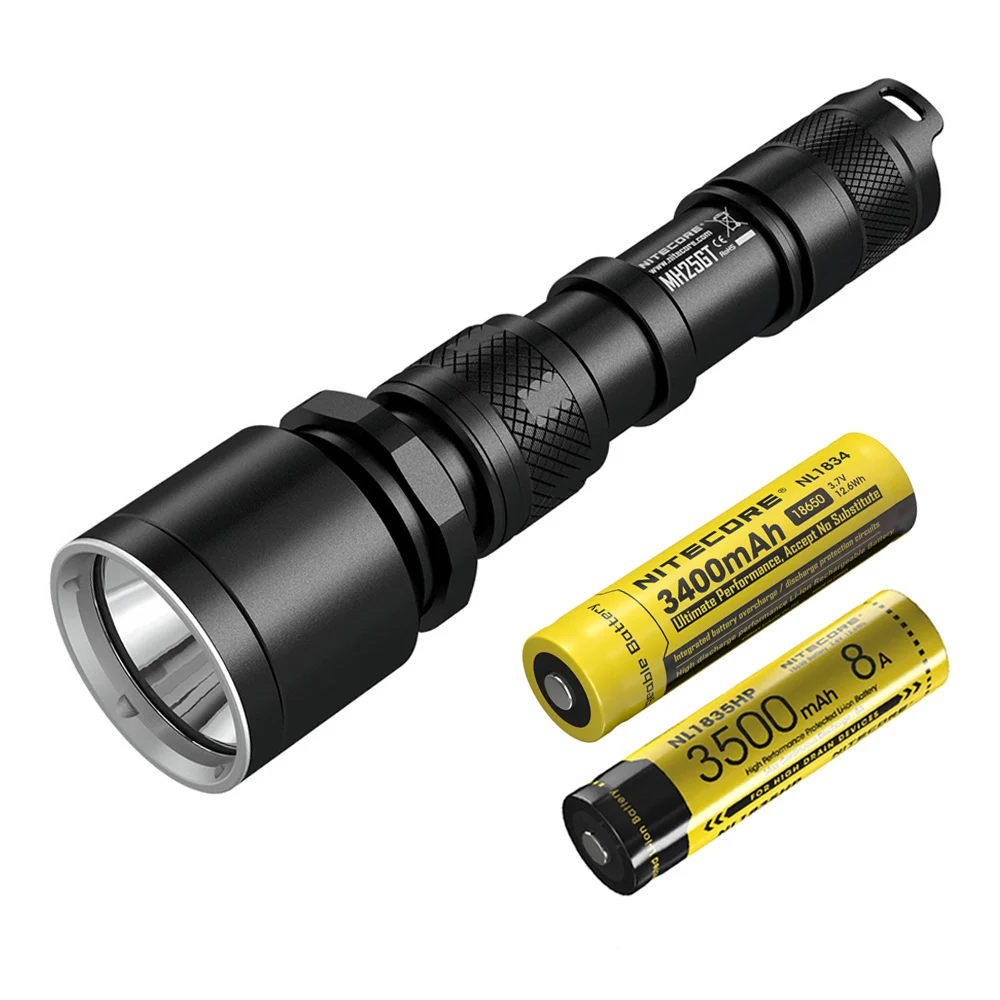 Тактический фонарик NITECORE MH25GT XP L HI V3 светодиодный макс. 1000 люмен броский луч 452