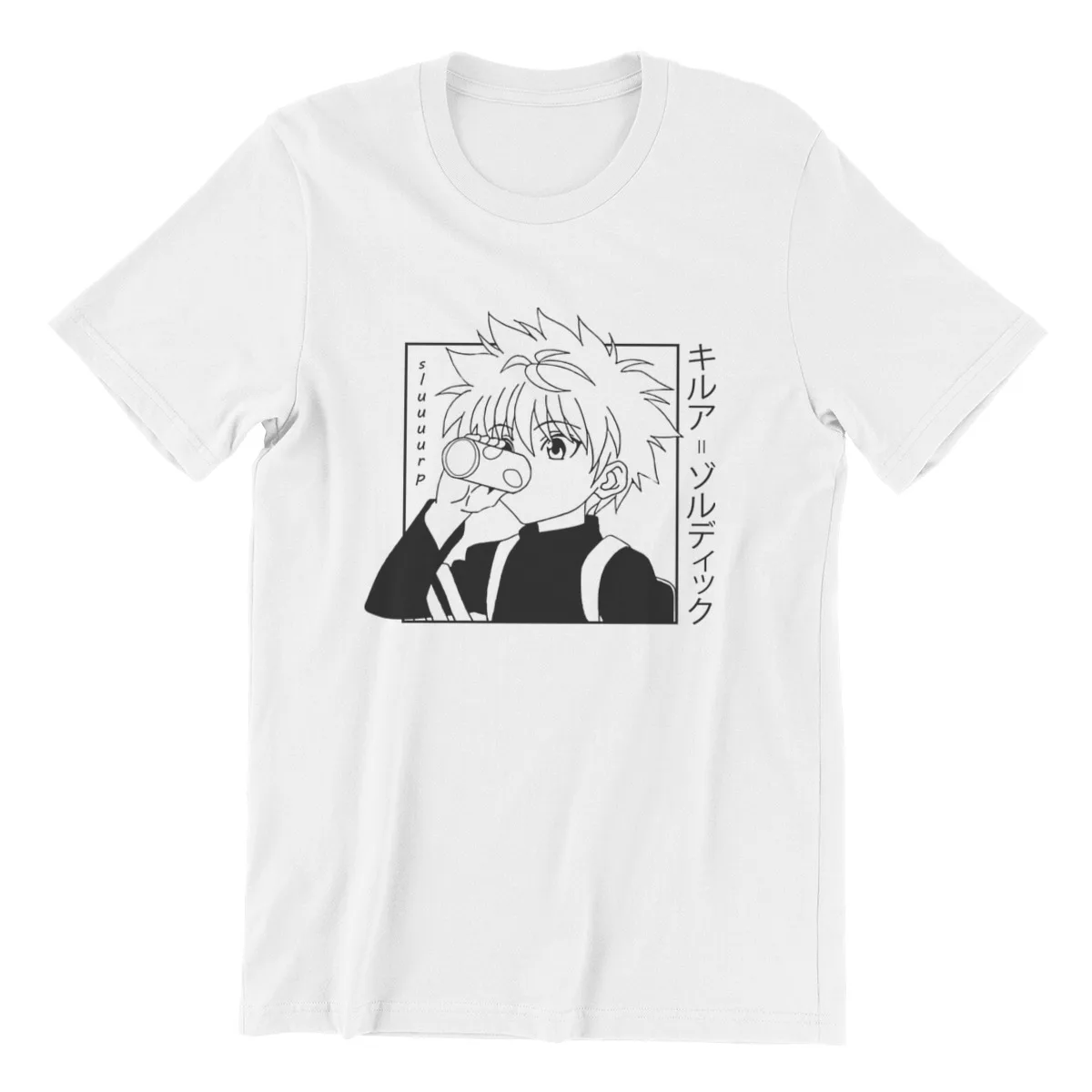

Antifor Killua Hunter x Hunter модные парные цветные футболки Harajuku на заказ 143388