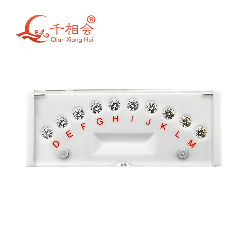 

4Cs Refer to the GIA Diamond standard color grade CZ Master Stone round laser cubic zirconia stone tester tools