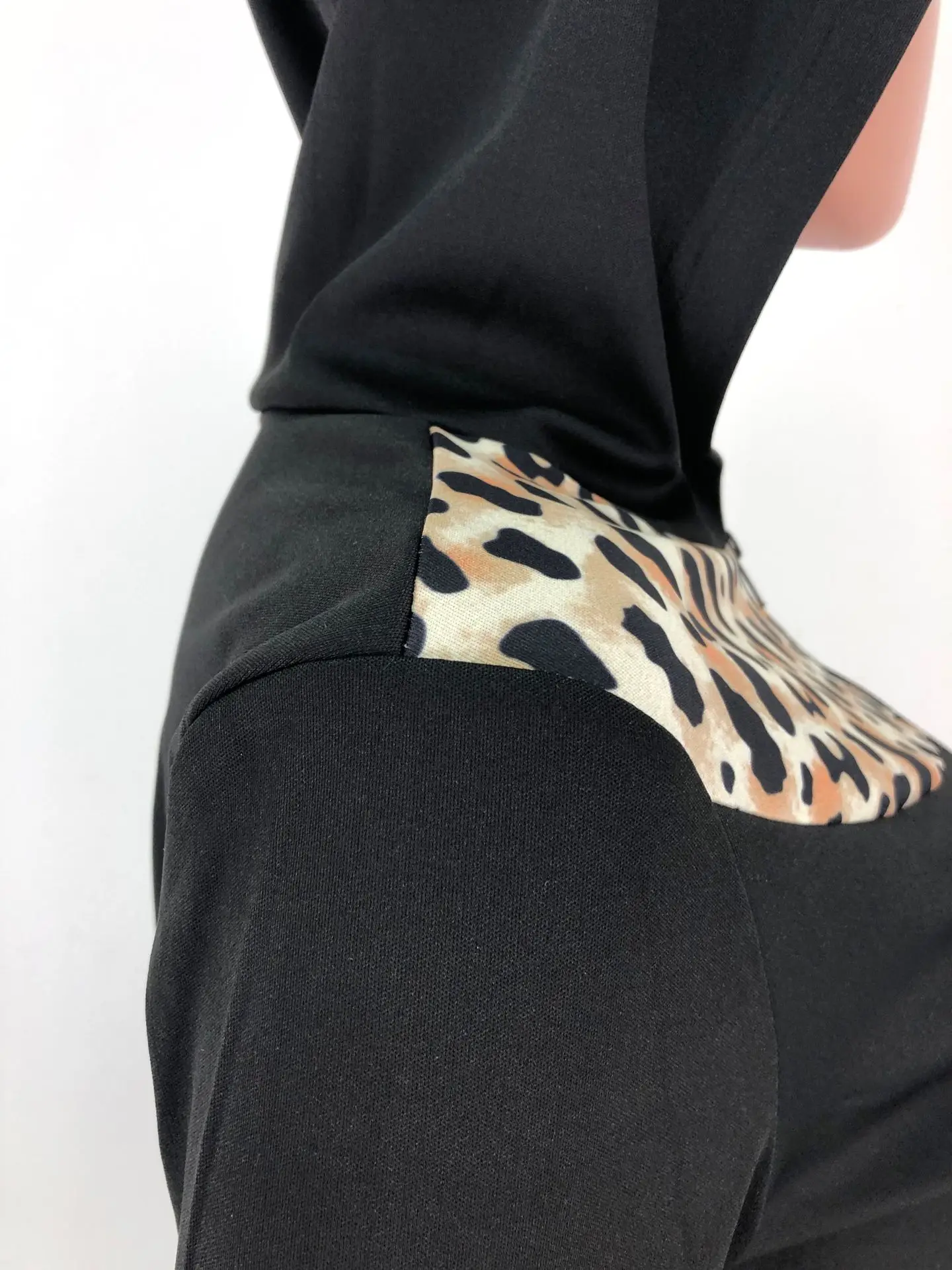 

Sexy Leopard Splice Two Piece Set Women Fall Winter Clothing Hoodies Top and Pant Matching Suits 2 Piece Club Outfits