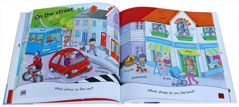 

Original Children Popular Books First Words and Numbers Colouring English Activity Picture Book for Kids