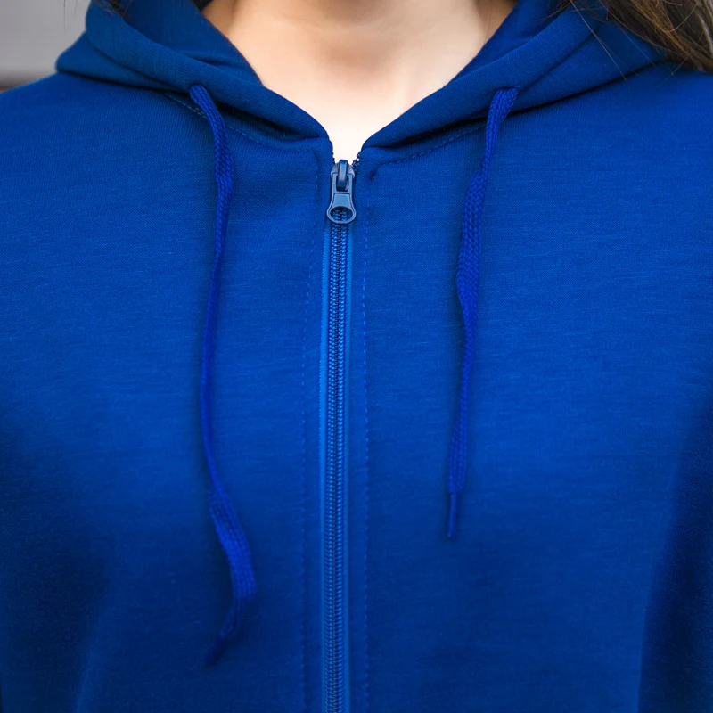 Новинка 2021 повседневные однотонные толстовки YASUGUOJI женская уличная одежда