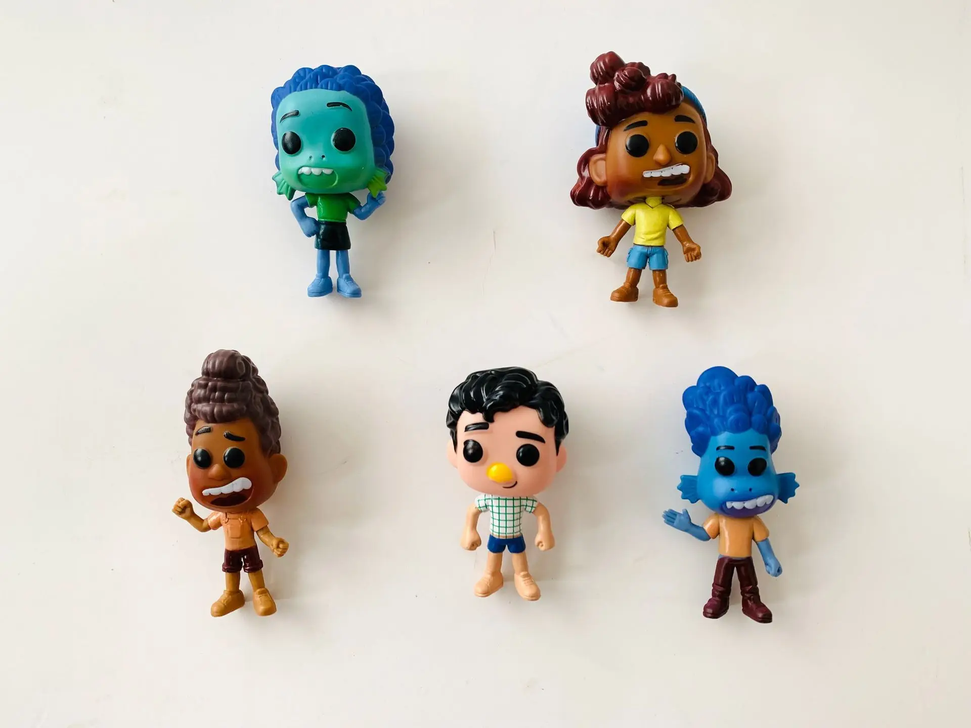 

5pcs/Set Pixar Cartoon Anime Action Figures Luca Alberto Sea Monster Model Toy Collection Hobby Birthday Gift Gift Box