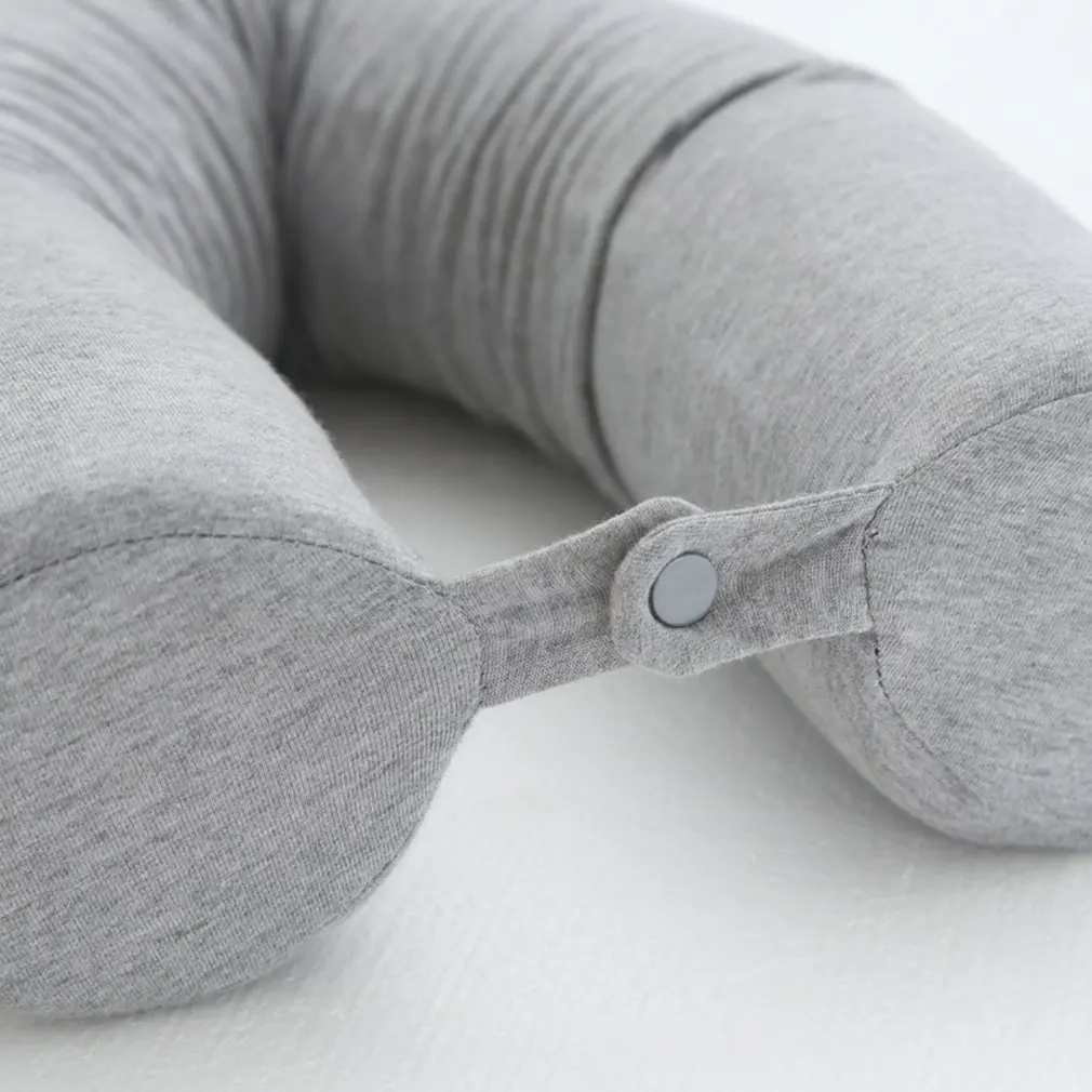 

U-Shaped Pillow Memory Cotton Can Be Bent At Any Time Travel Lunch Break Neck Pillow Cylindrical Twist Pillow