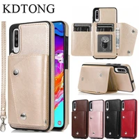 luxury wallet case for samsung galaxy a50 a70 case cover for galaxy a30s a50s a70s case vintage leather anti fall cover bags