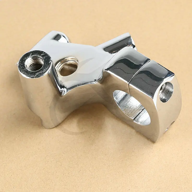 Мотоциклетный держатель рычага сцепления 1 дюйм для Honda Shadow 600 VT750 chrome/black|Накладки