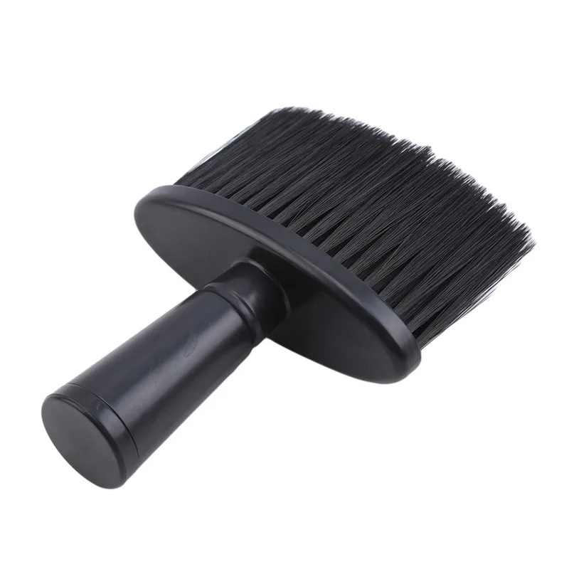 

Soft Black Neck Face Duster Brushes Professional Barber Hairbrush Beard Brush Salon Cutting Hairdressing Styling Tool 1PC