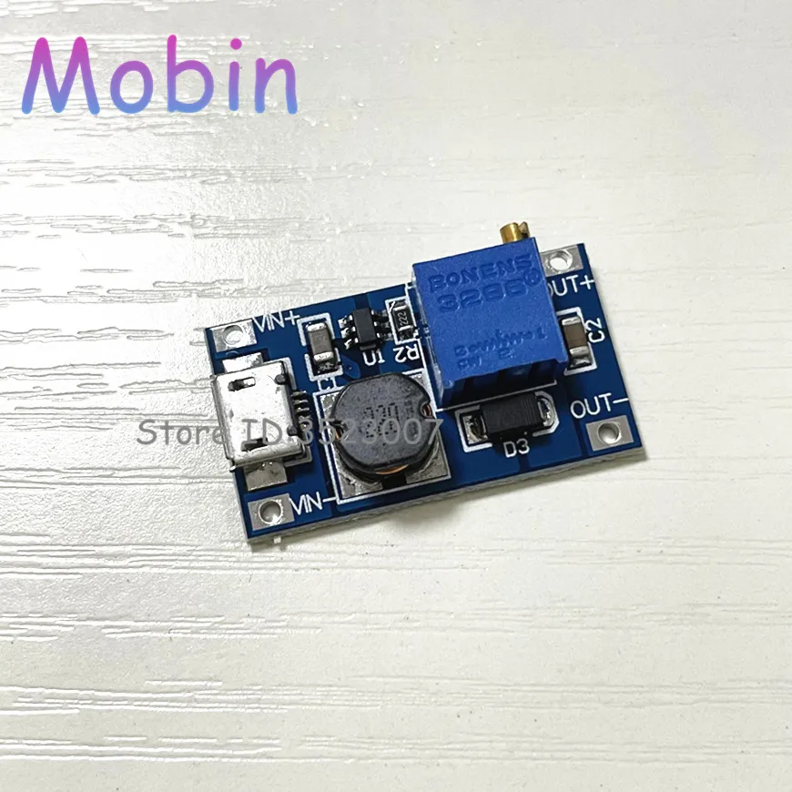 20 шт./лот усилительная плата 2A Модуль повышения мощности с широким входным