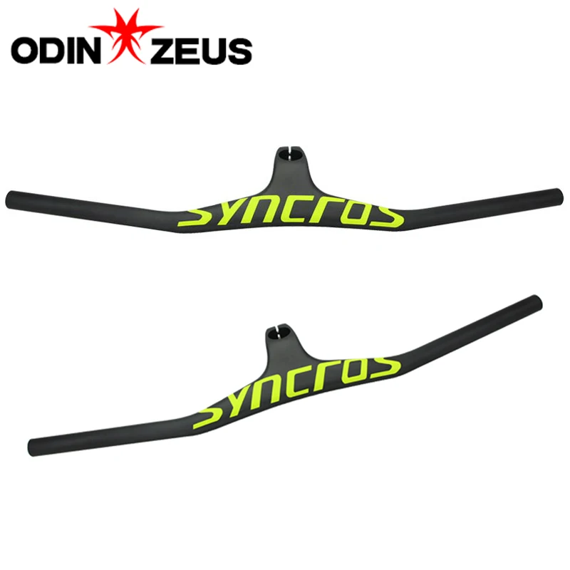 Полностью углеродное волокно MTB руль для велосипеда Riser 17 градусов однообразный