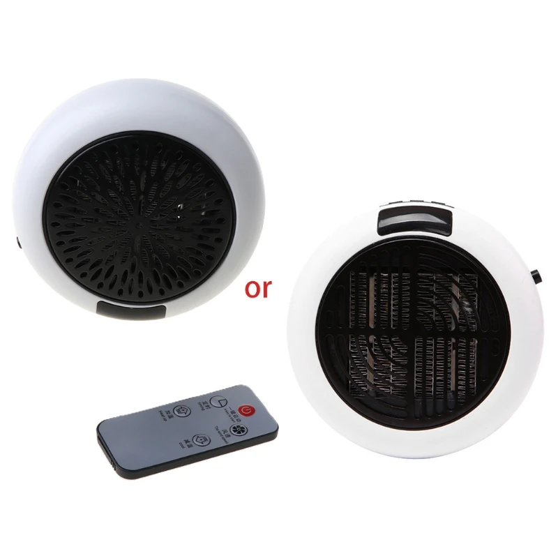 

Instant Plug-in Ceramic Space Heater,Adjustable Thermostat, Overheat Protection, Small Electric PTC Heater For Personal N58D