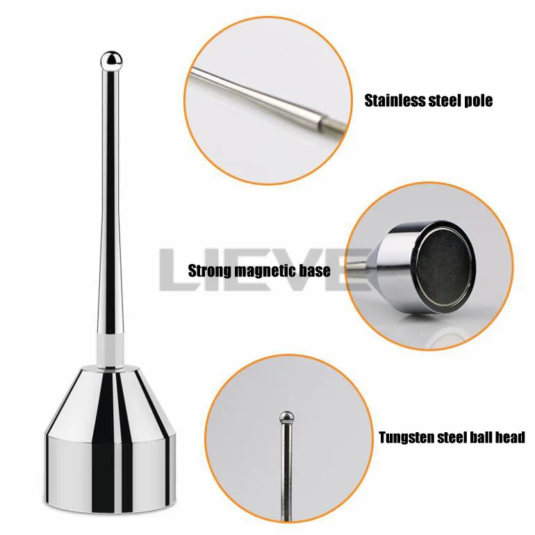 EDM Zero Touch Point Sensor Gauge Compatible Locating Probe Ball Magnetic Centering Device For Machine | Инструменты