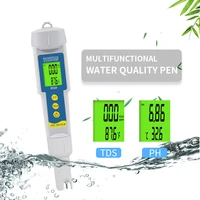 handheld tdstemperatureph 3 in one test pen alkalinity water quality detector aquarium swimming pool tap water detection