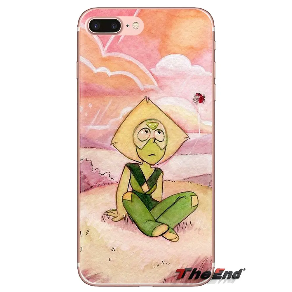 Steven Universe Peridot Soft Transparent Skin Case For LG Spirit Motorola Moto X4 E4 E5 G5 G5S G6 Z Z2 Z3 G2 G3 C Play Plus Mini | Мобильные