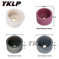 150mm ceramic grinding wheel cup type ceramic marble for polishing and grinding metal 46grit 60grit 80grit 150x80x32mm