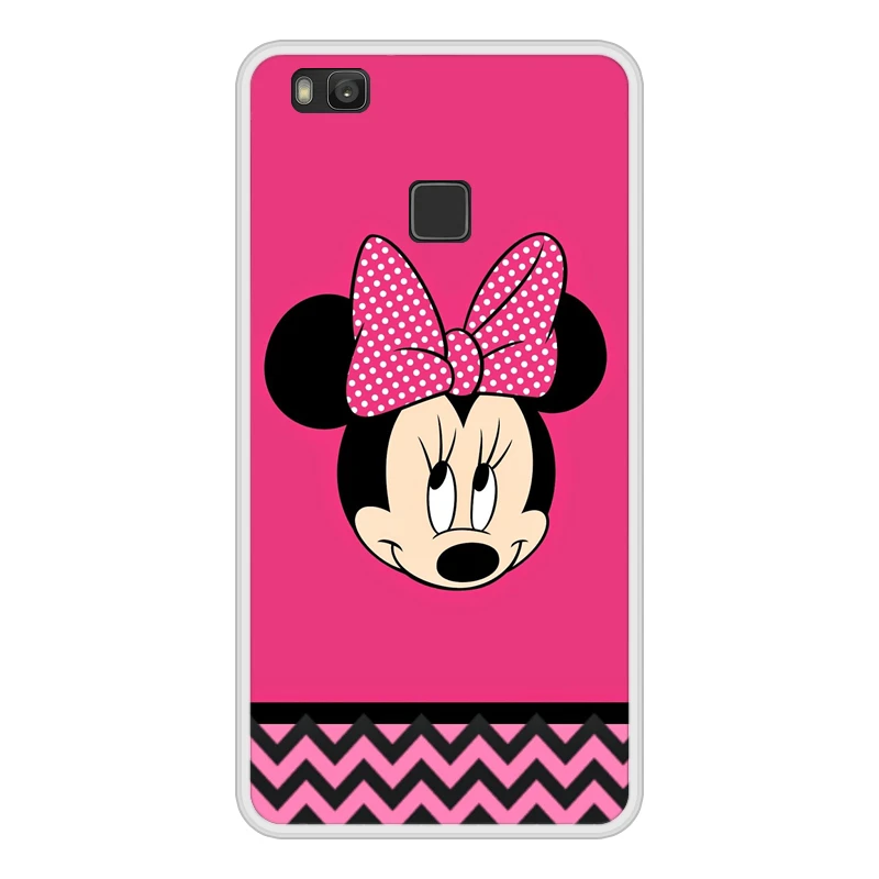 Чехол для телефона Huawei P9 lite мягкий силиконовый чехол из ТПУ с рисунком Микки и