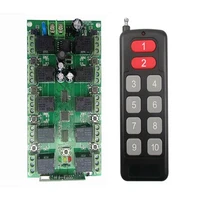 dc 12v 10 ch channels wireless smart home remote control switch receiver relay module controller 315433 mhz rf remote control
