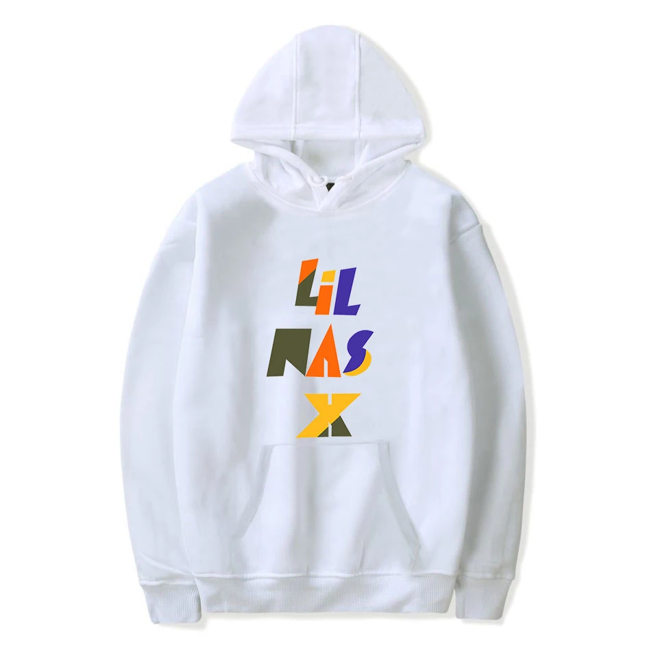 Толстовки мужские/женские Lil Nas X с принтом модные толстовки капюшоном и длинным