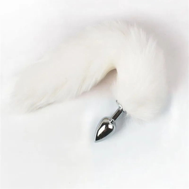 Анальный фаллоимитатор для женщин игрушки взрослых лисий хвост Анальная пробка