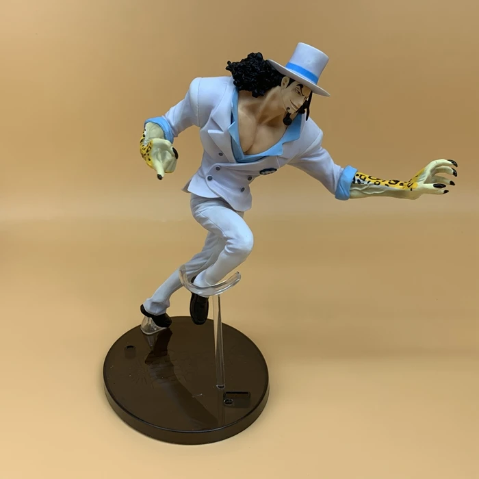 

Bandai Genuine ONE PIECE Great Banquet Rob Lucci Running Action Figure Ornaments Toys Birthday Gifts