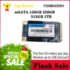 MSATA SSD 128 ГБ, 256 ГБ, 512 ГБ, ТБ, 3x5 см, мини-полуразмерный маленький Внутренний твердотельный жесткий диск для ноутбука и ноутбука