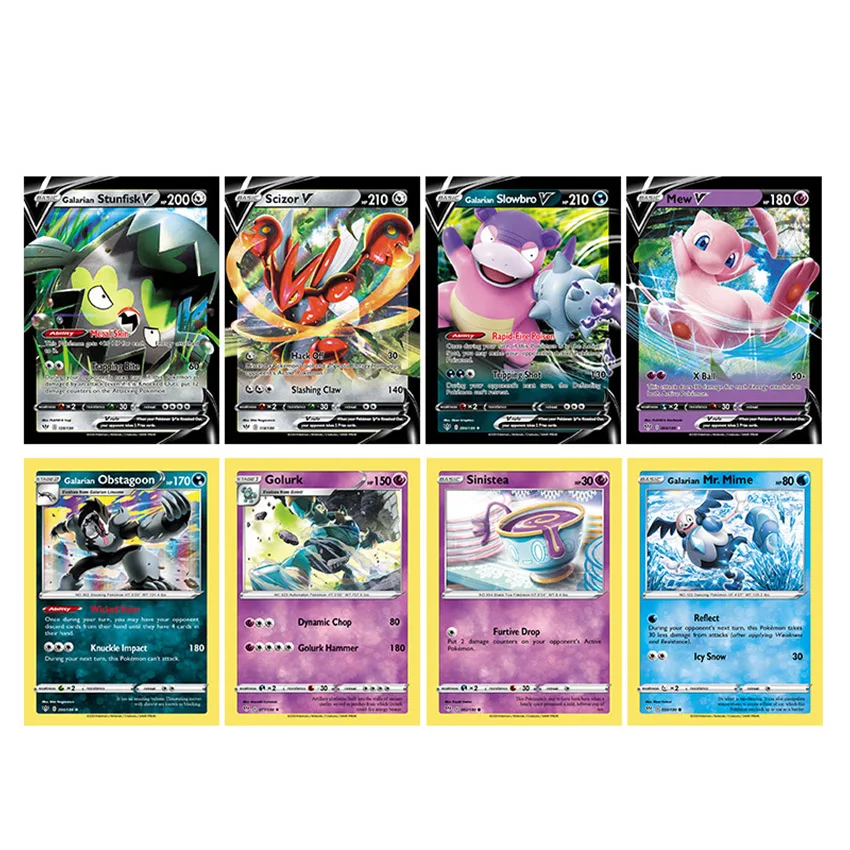 Cartas de batalla de Anime, Cartas coleccionables de Charizard, Pikachu, regalo infantil, 360 juego de Pokemon-1