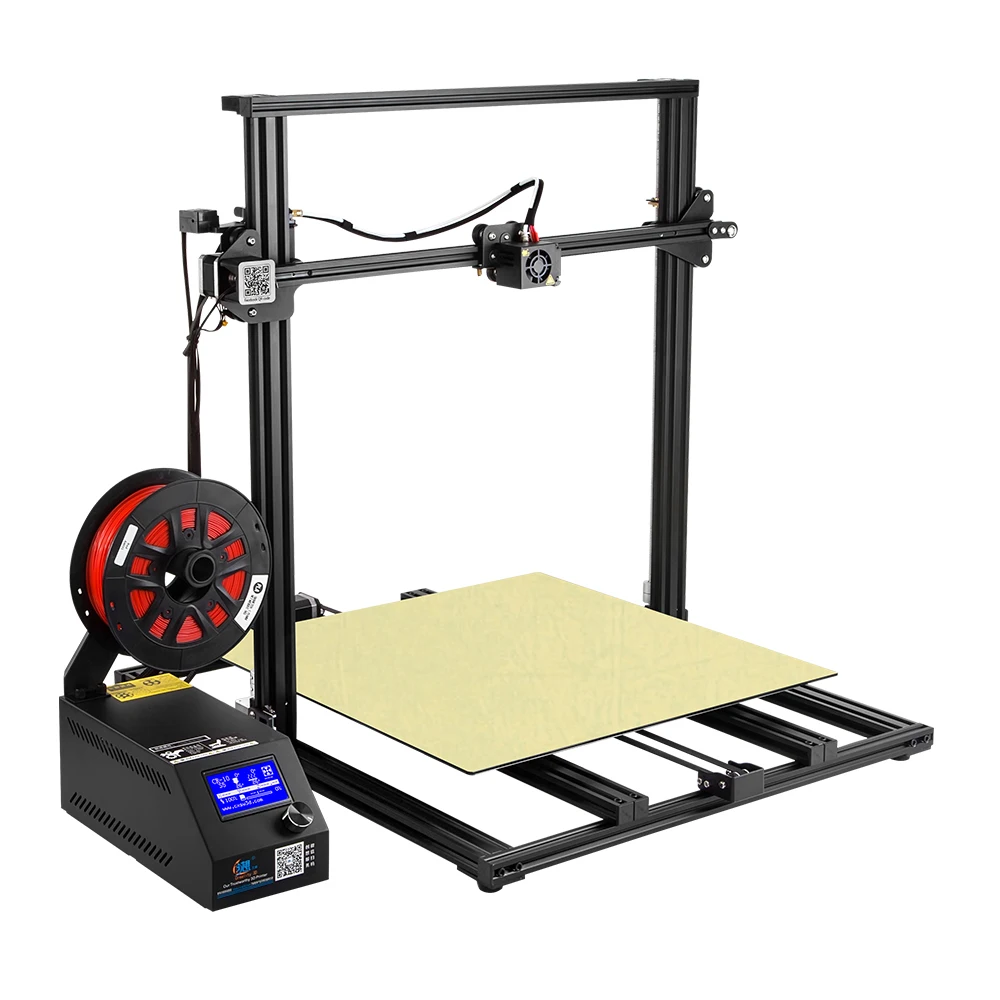 Creality CR-10S5 3d принтер большой размер печати 500*500*500 мм Полу DIY 3d принтер Комплект Алюминий с подогревом кровать нить закрытый