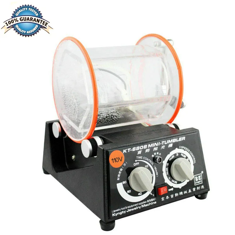 Мини ротационный массажер 3 кг для ювелирных изделий с таймером|Полировщики| |