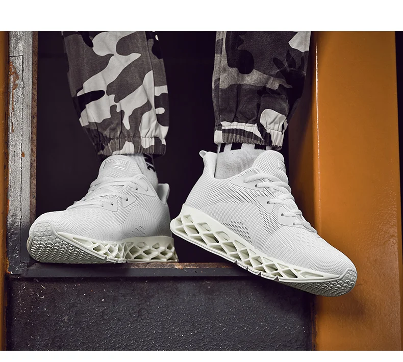 NIKEzi, для выступлений, для мужчин, для студентов, для бега, для упражнений, спортивная обувь, весенние лезвия, удобная, Yeezys, дышащая обувь, мужские, удобные, громоздкие кроссовки
