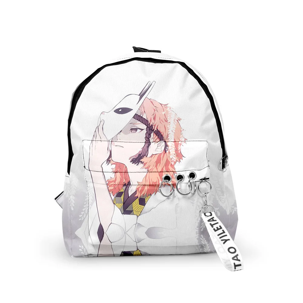 

Cosplay Anime 3D Backpack Demon Slayer Cosplay School Bag Kimetsu No Yaiba Kamado Tanjirou Kamado Nezuko Agatsuma Schoolbag