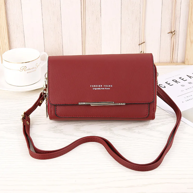 

The New Women's Wallet Korean Version of The Multi-functional One-shoulder Bag Oblique Bag In The Long Hand Bag Zero Wallet