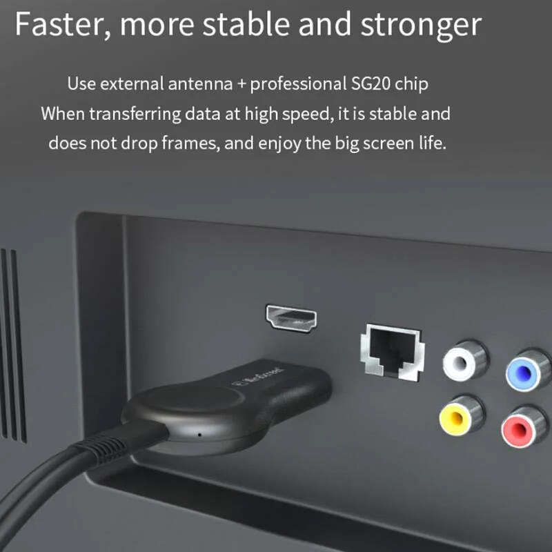 Новинка беспроводной ТВ адаптер Anycast MiHDMI проектор беспроводного экрана Wi Fi