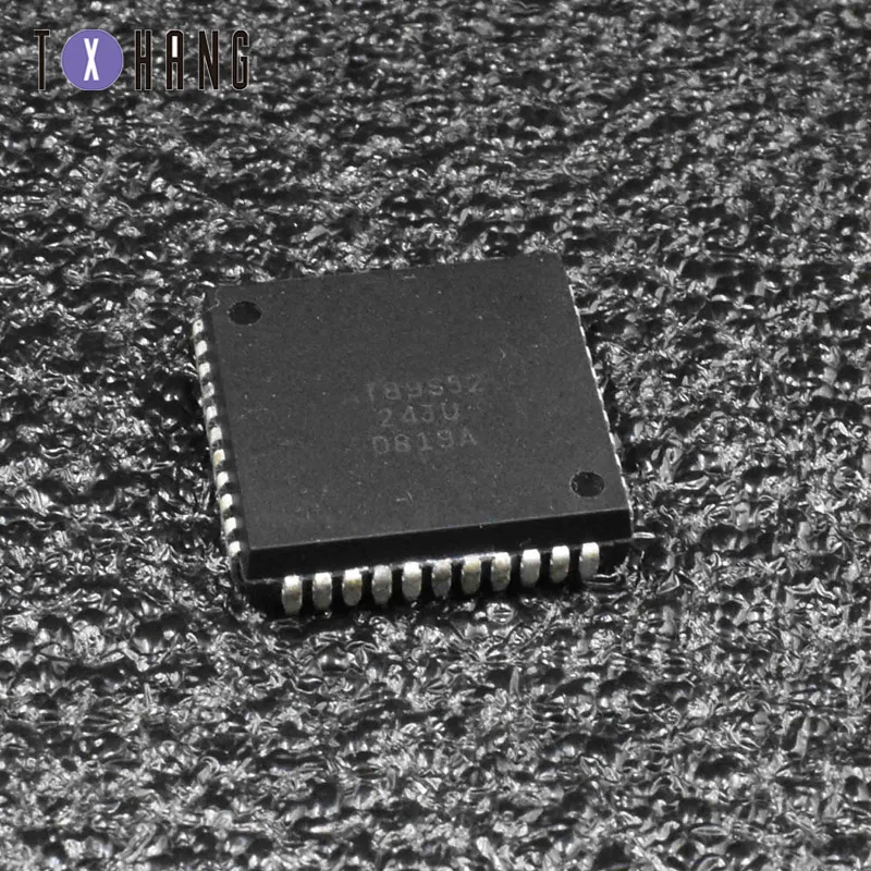 1/5 шт AT89S52-24JU PLCC-44 микрочип 8bit | Электронные компоненты и принадлежности