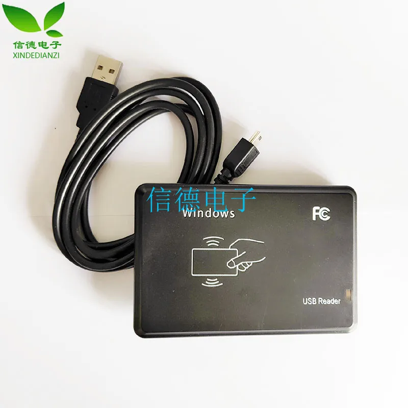 RFID считыватель с USB портом EM4100 TK4100 125 кГц|Интегральные схемы| |