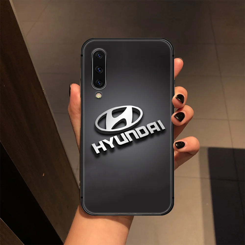 

Hyundais Motor car Phone Case Cover For Samsung Galaxy A10 A11 A20 E A21 A30 A40 A41 A50 A51 A70 A71 A81 S 4G 5G black Cover