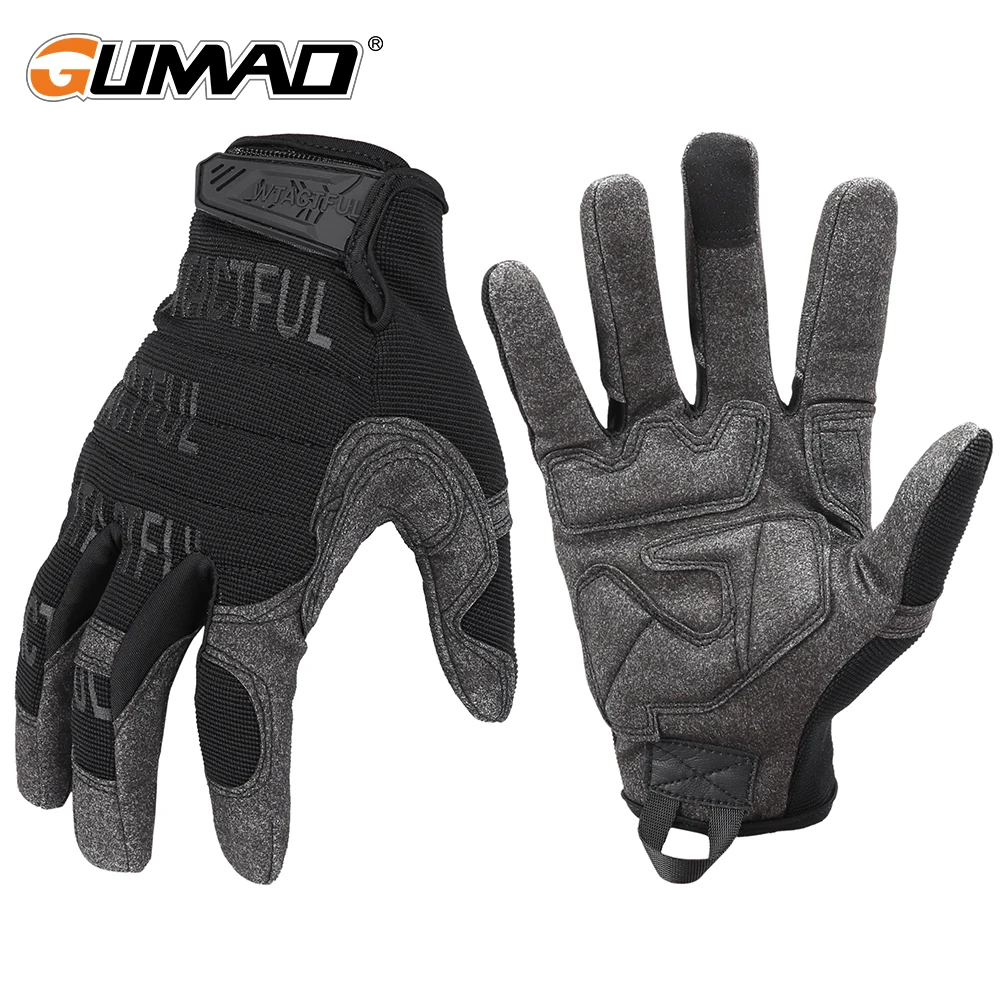 

Men Tactical Gloves Shockproof Camo Airsoft Full Finger Glove Military Hiking Mittens Bike Cycling Shooting Bicycle Driving Gym
