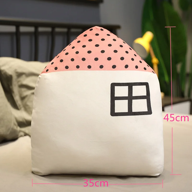 Детские подушки милый маленький дом хлопковые Мультяшные игрушка для