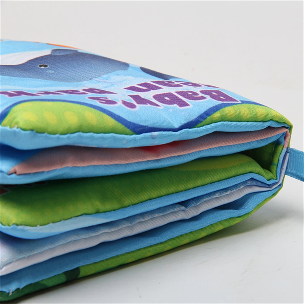 

Baby Toys Early Dducation Development Baby Cloth Books Infant Rattle Toys Colorful Educational Unfolding Activity Children Book