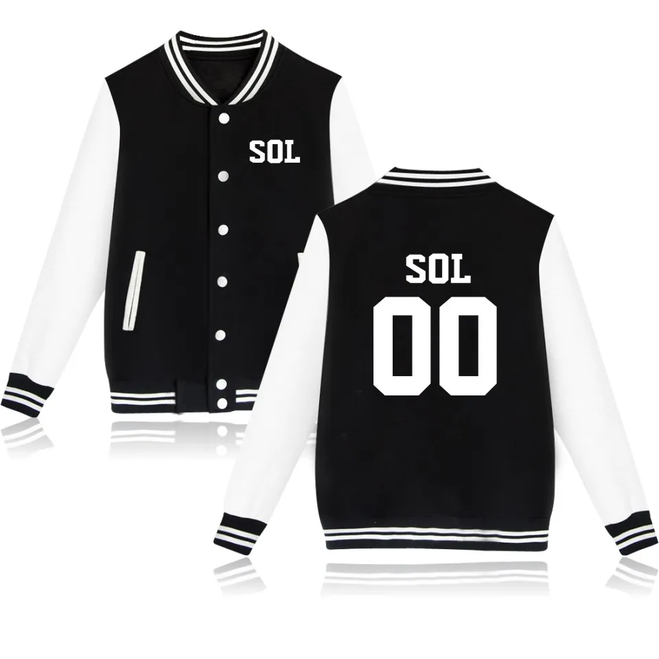 

New Bigbang kpop fashion Baseball Jacket men women Sweatshirts coats casual long sleeve hoodies Jackets tops plus size XXS-XXXXL