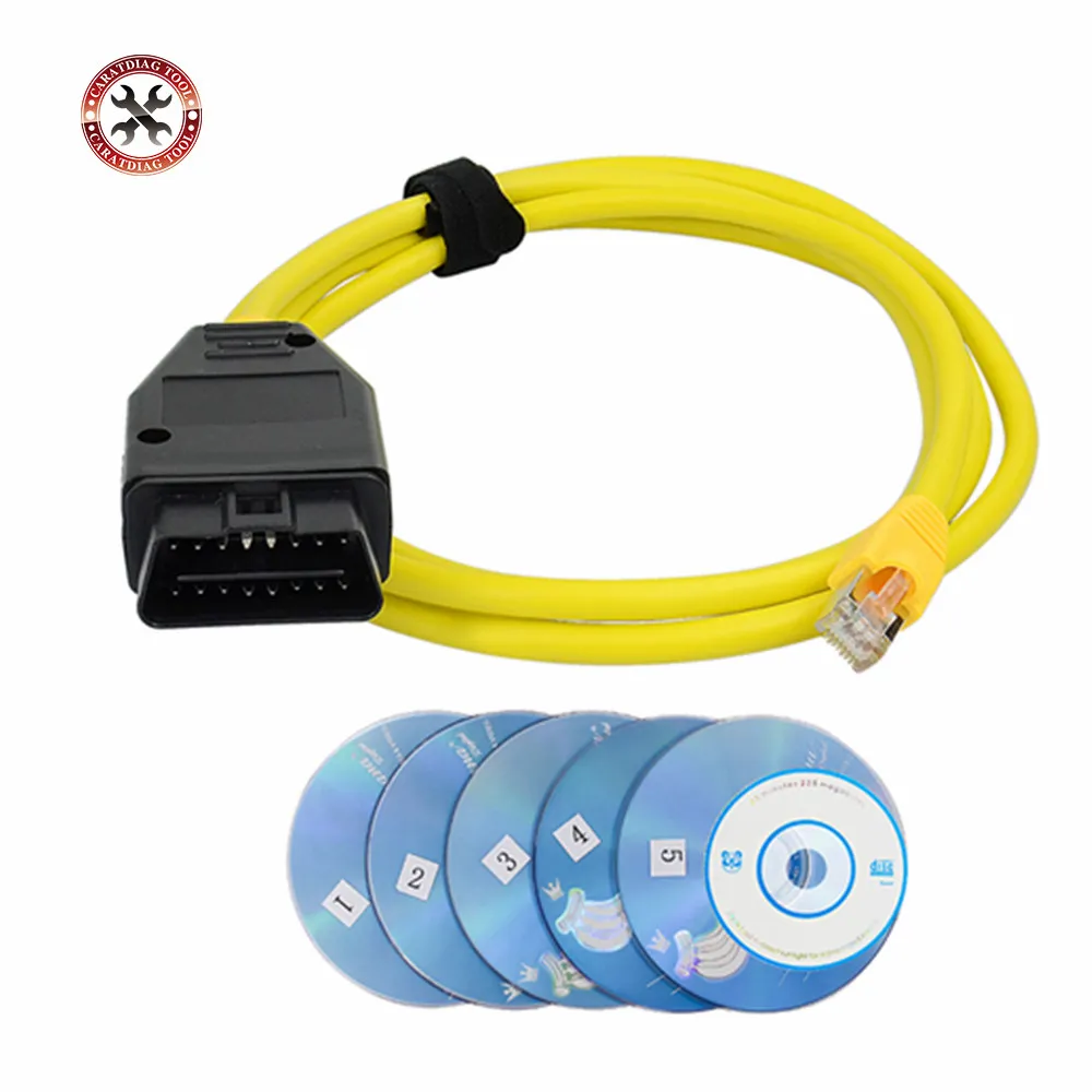 E SYS для BMW F series ICOM OBD2 кодирования диагностический кабель Ethernet to OBD YDL передачи