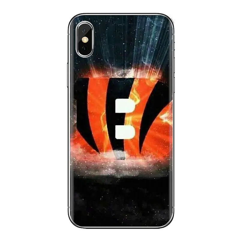 Для samsung Galaxy S2 S3 S4 S5 мини S6 S7 край S8 S9 Plus Note 2 3 4 5 8 Coque Fundas разъяренный Тигр Цинциннати