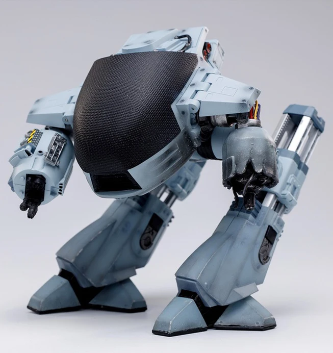 

1/18 Hiya LR0078 ED-209 Robot Dog With Sound Action Figure Battle Damaged Ver. Toy